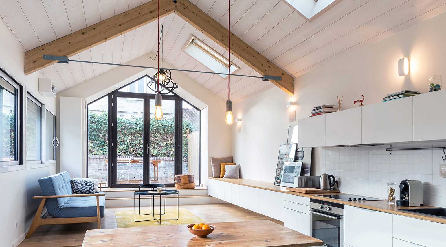 Rénovation énergétique dans le cadre d'une rénovation d'intérieur menée par un architecte à Nîmes