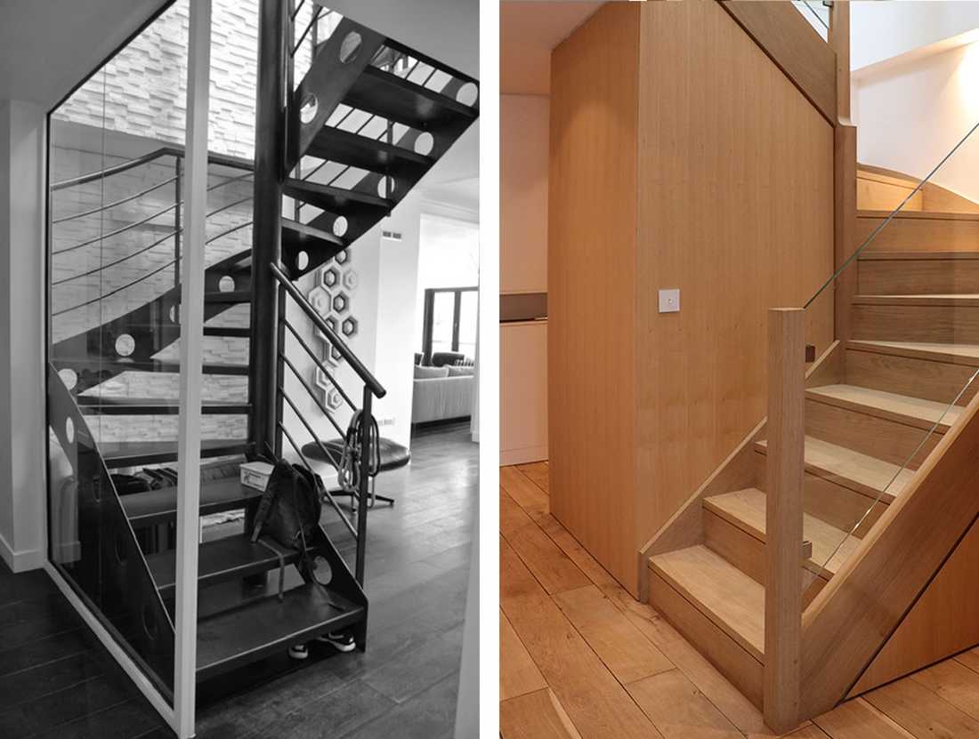 Remplacement d'un escalier interieur par un architecte à Nîmes