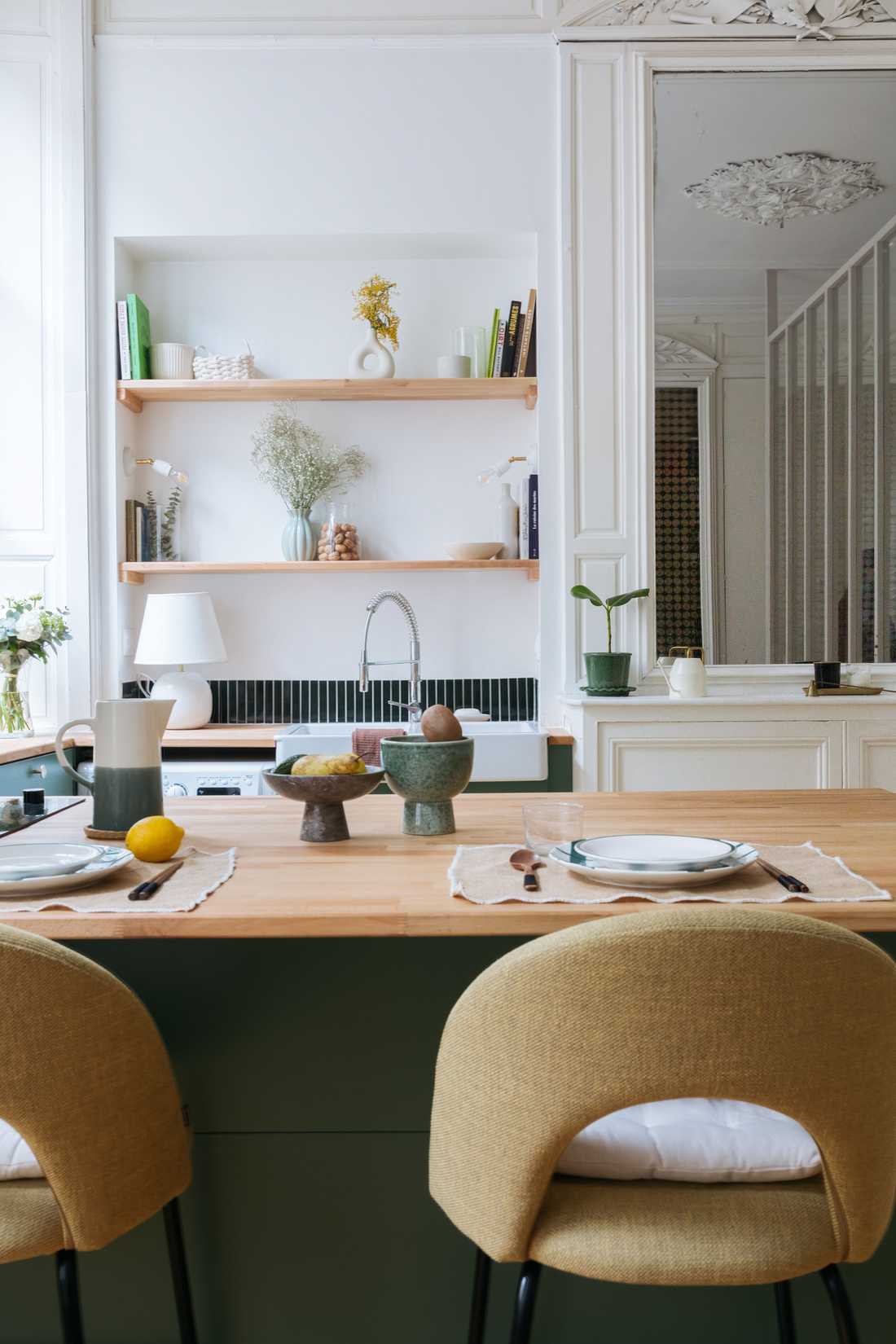 Relooking de la cuisine d'un appartement 2 pièces à Nîmes