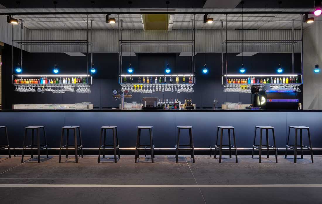Retail design d'un bar par un architecte d'intérieur
