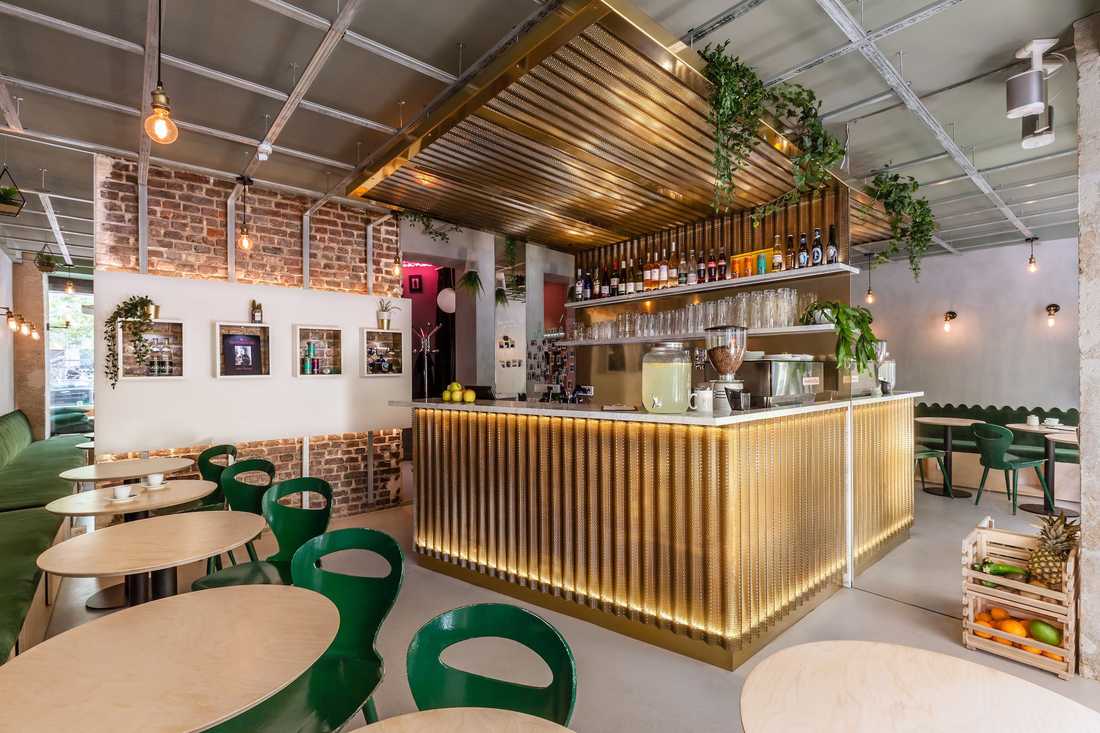 Rénovation d'un restaurant par un architecte d'interieur