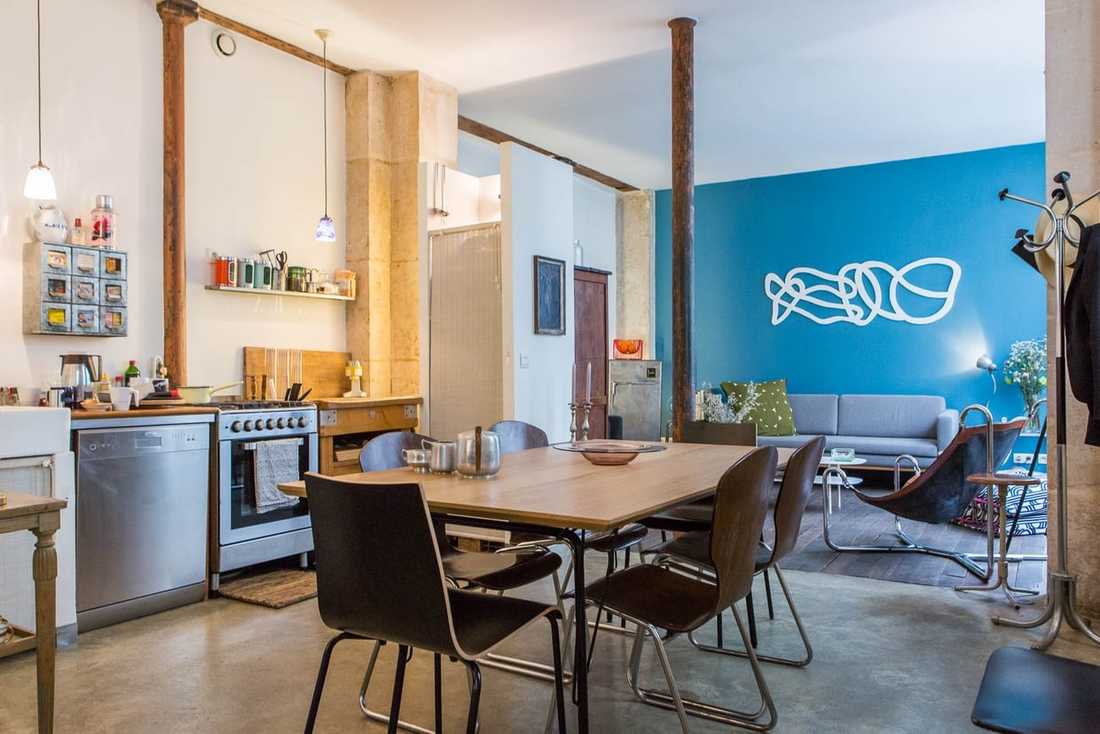 Relooking d'un appartement loft par un décorateur d'intérieur à Nîmes