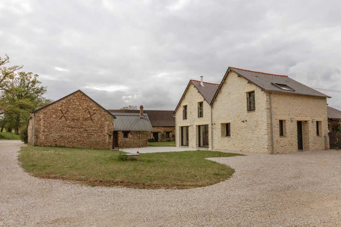 Rénovation d'un ensemble immobilier ancien en Bretagne