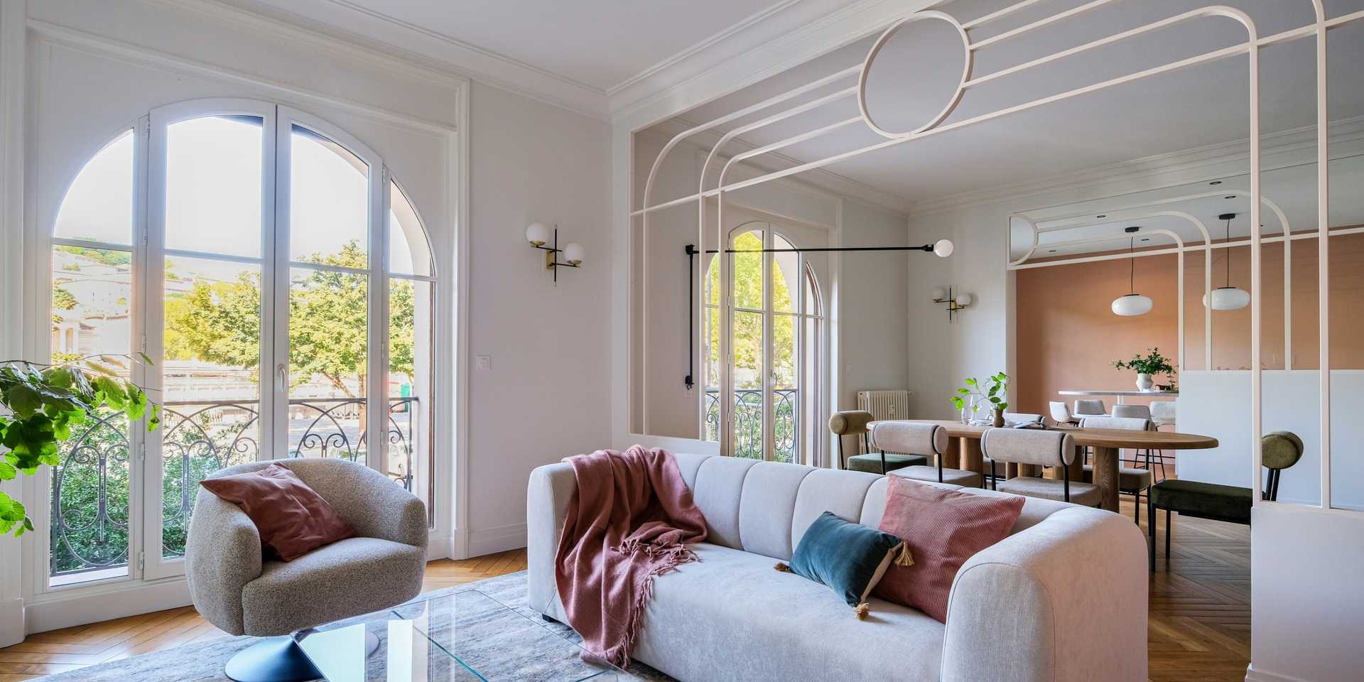 Décoration d'intérieur d'un appartement ancien à Nîmes