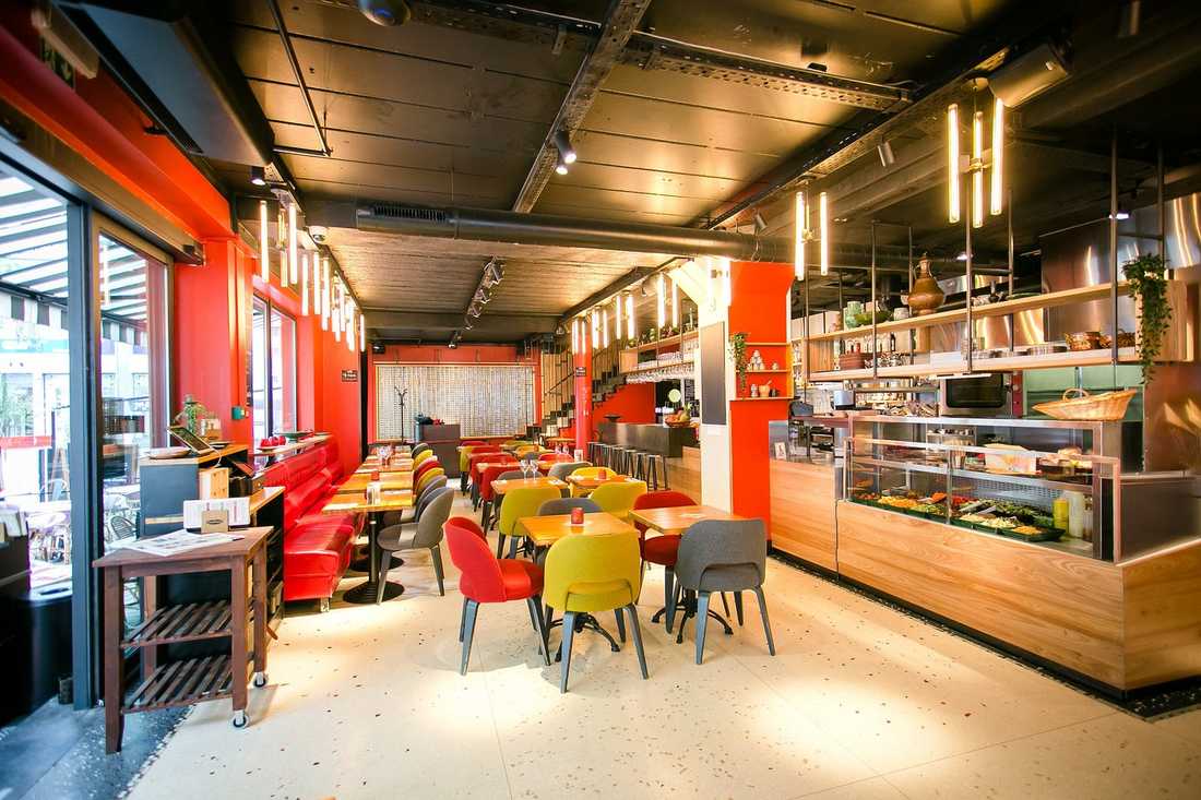 Rénovation de l'intérieur d'une brasserie