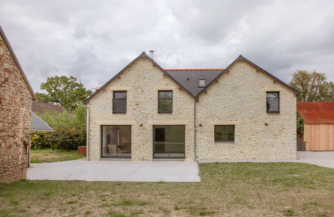Rénovation d'une maison ancienne  par un architecte d'intérieur