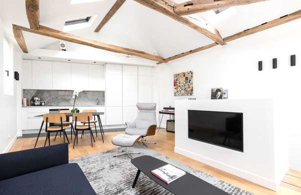 Modernisation d’un appartement duplex sous les combles par un architecte à Nîmes