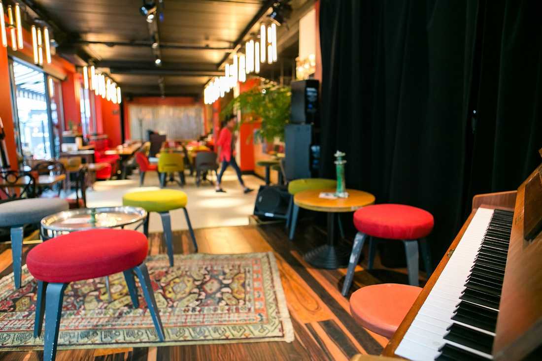 Espace concert du café-restaurant
