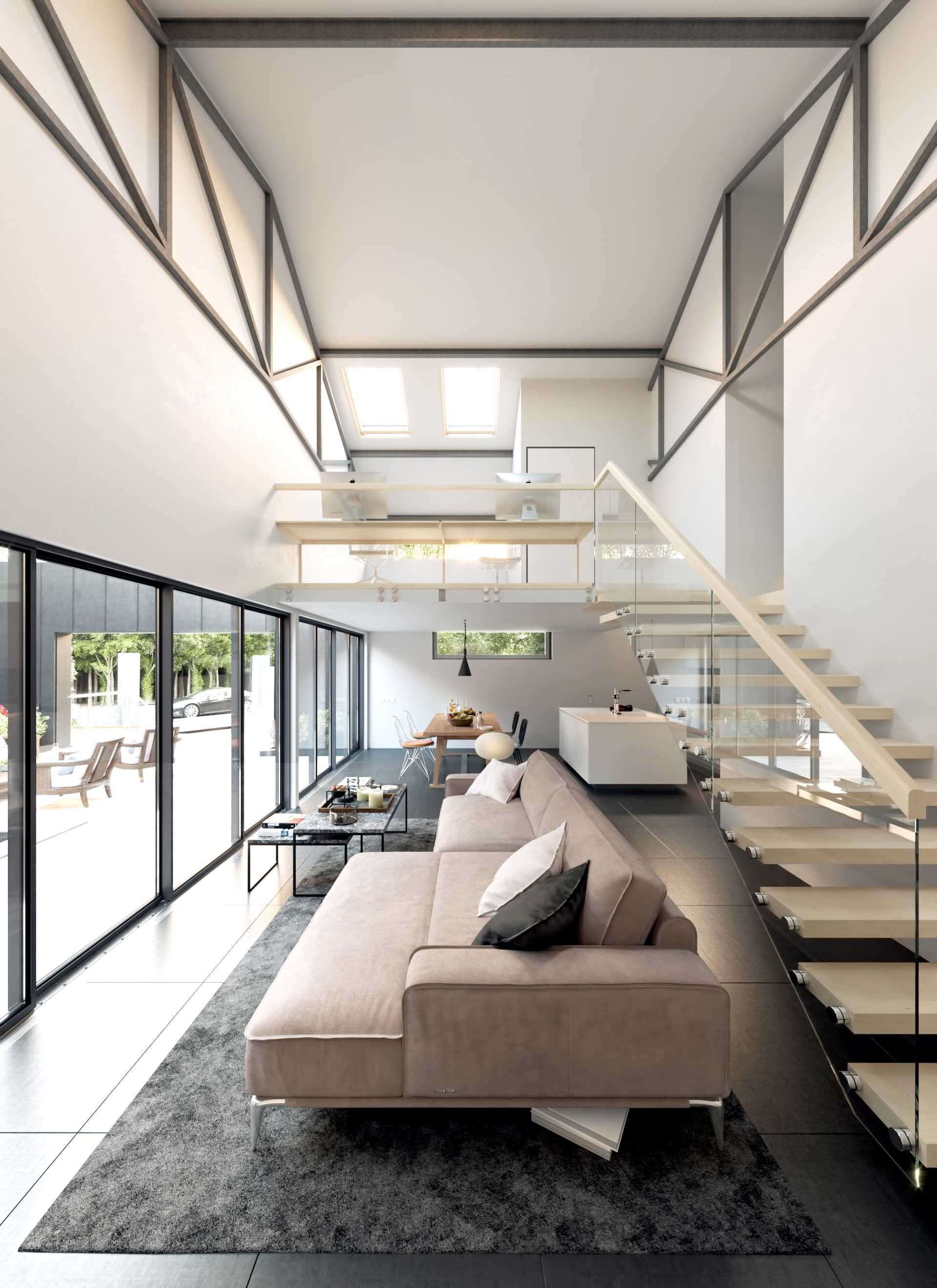 Interior design of an apartment à Nîmes