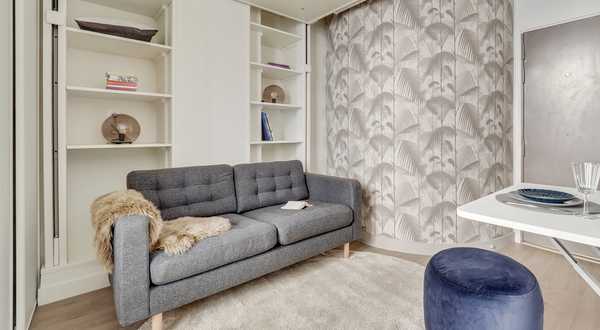 Aménagement d'un studio 14m² à Nîmes