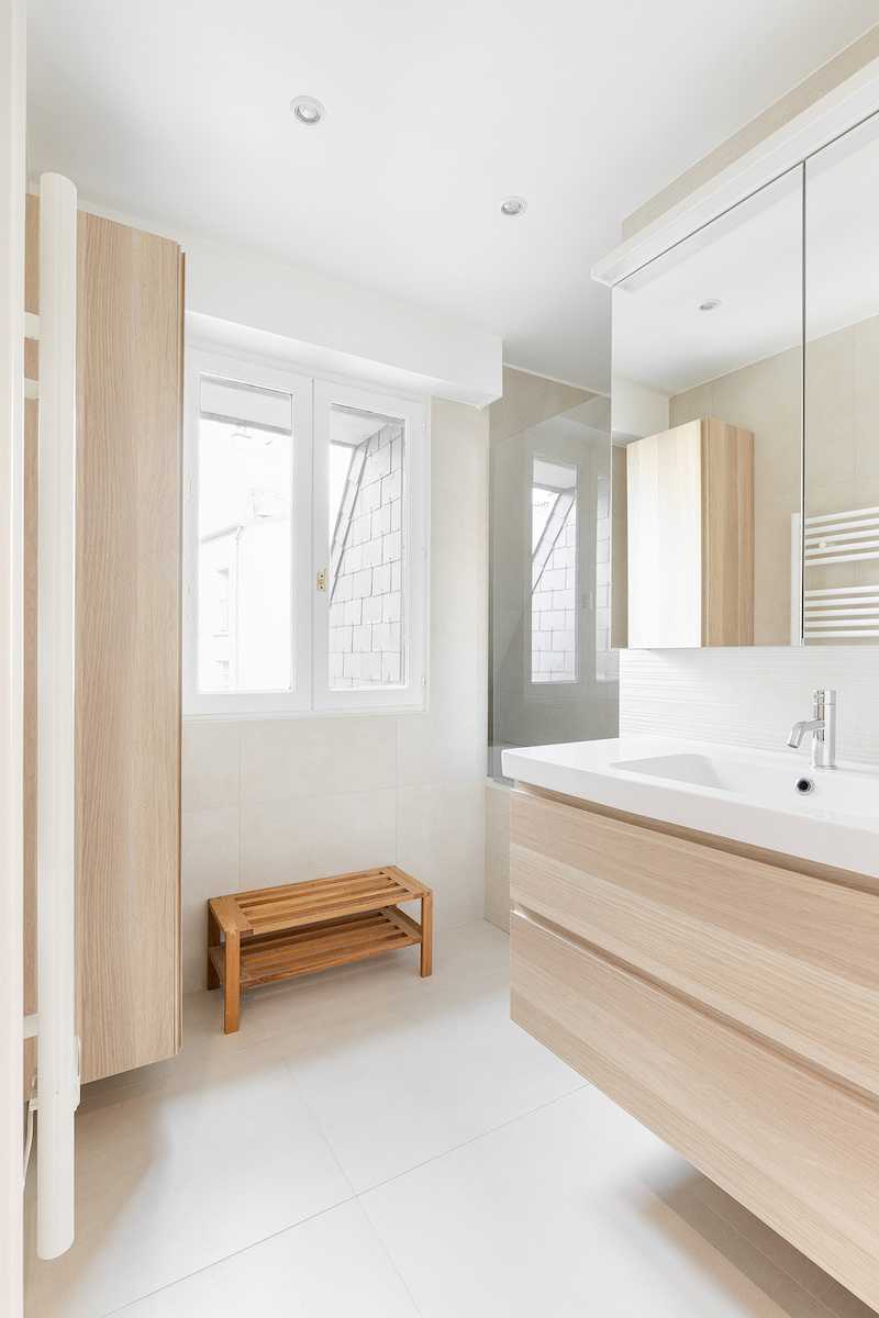 Rénovation intérieure d'un duplex de 78m² - salle de bain