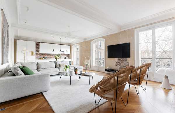 Turning an haussmann apartment into an open space