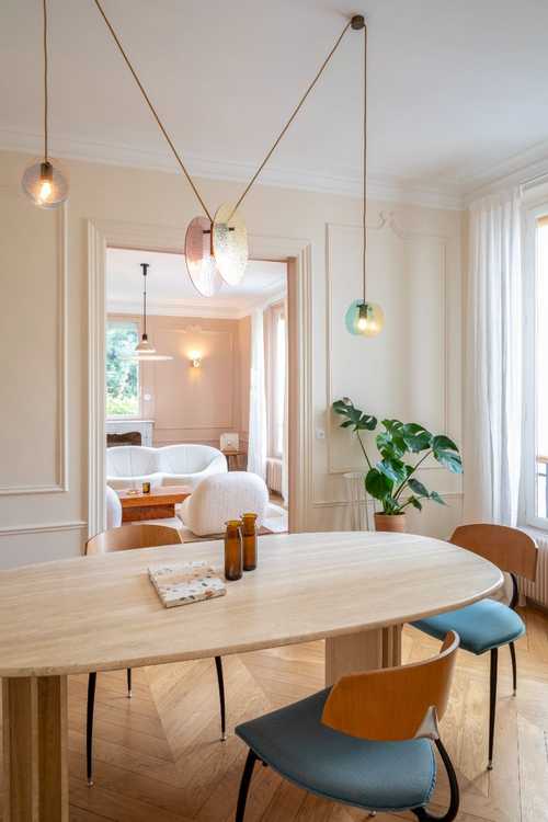 Un architecte d'intérieur a aménagé un appartement ancien à Nîmes